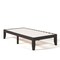 Solid Wood Twin Platform Bed with Storage Space Sturdy Frame and Noise-free Design